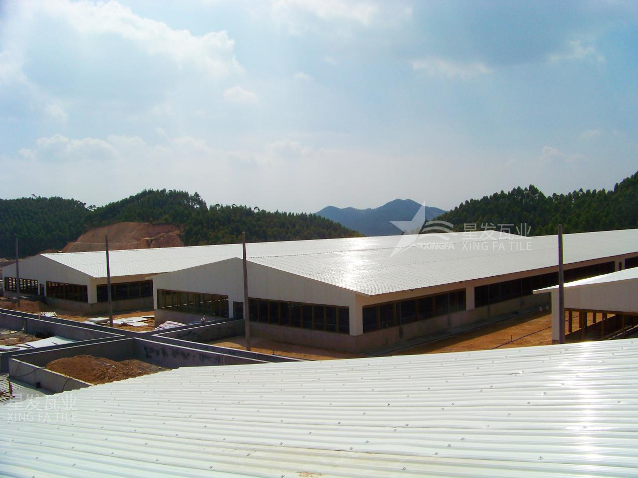 合成樹脂瓦施工安裝用什么材料搭建架子，鋼結(jié)構(gòu)搭建樹脂瓦